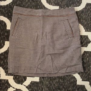 Herringbone skirt